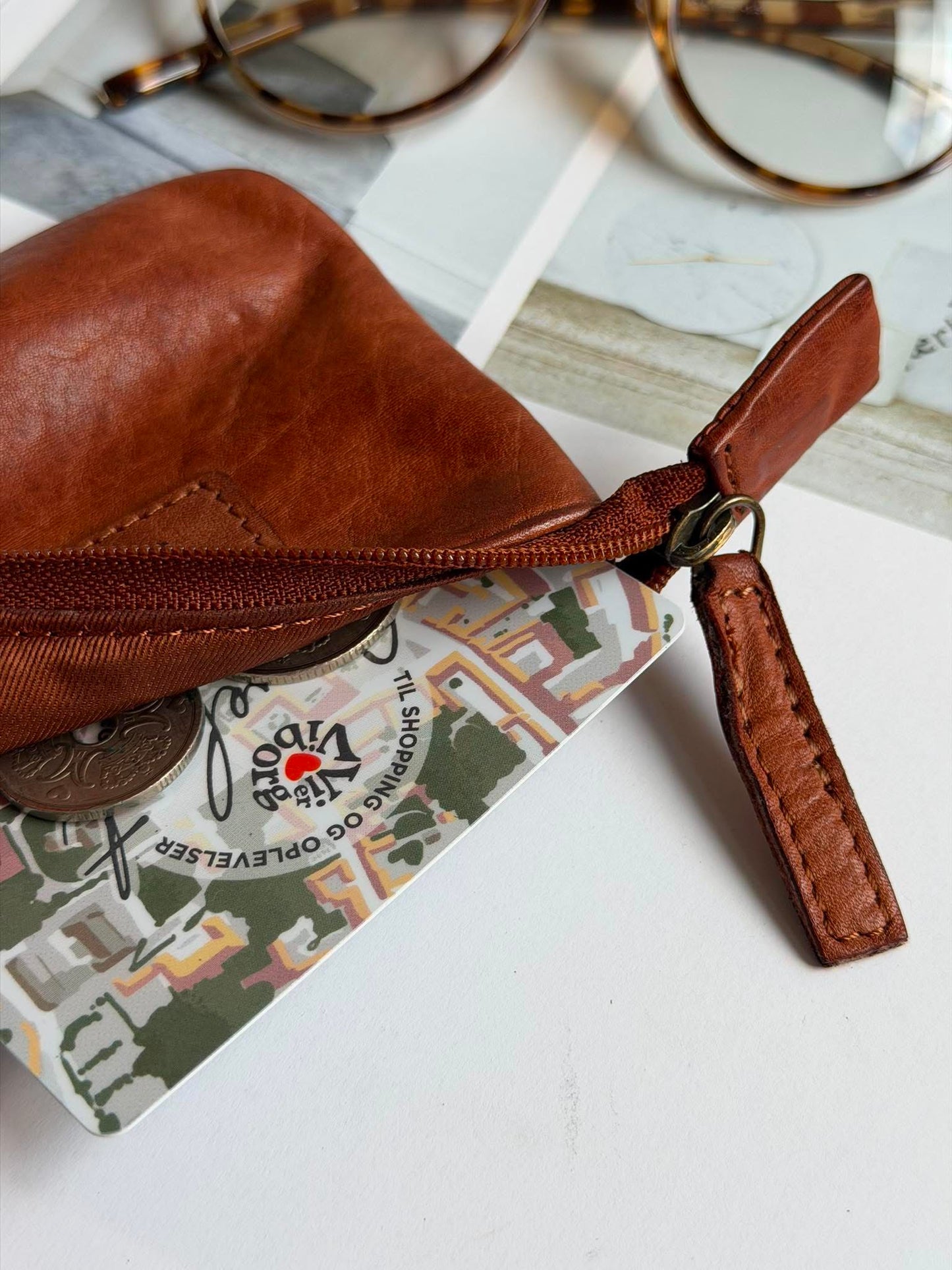 Pung - washed dark cognac