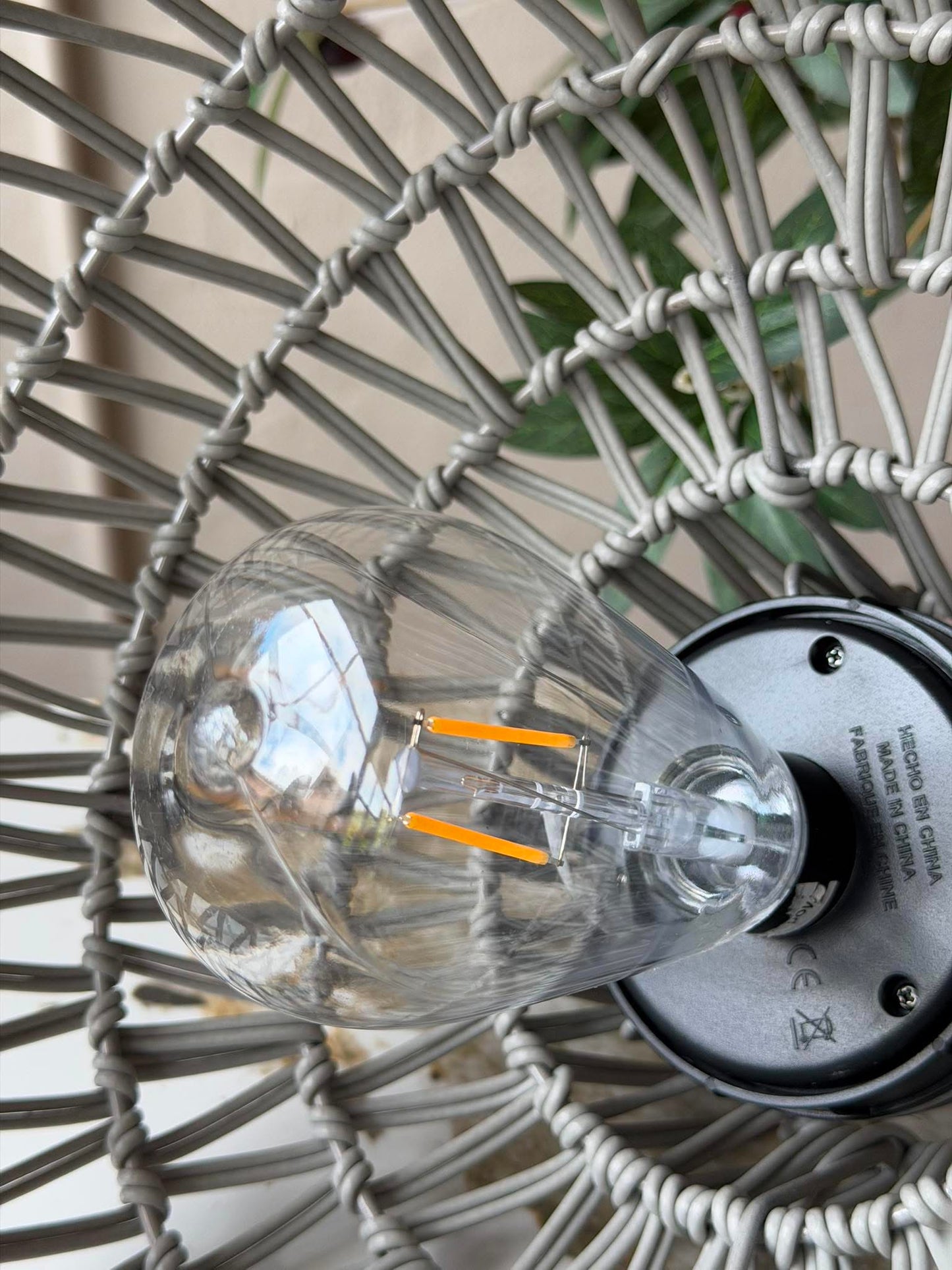 Lampe til inde og ude - Grey