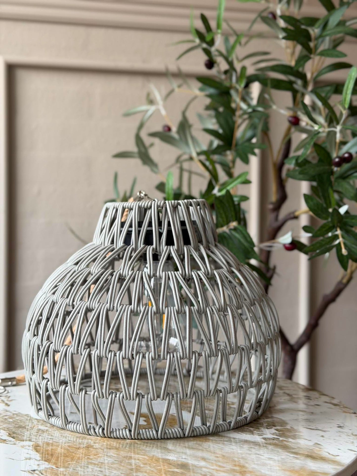 Lampe til inde og ude - Grey