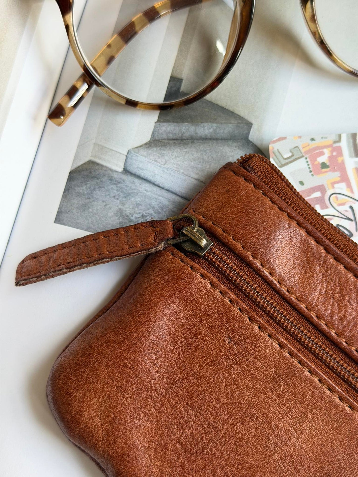 Pung - washed dark cognac