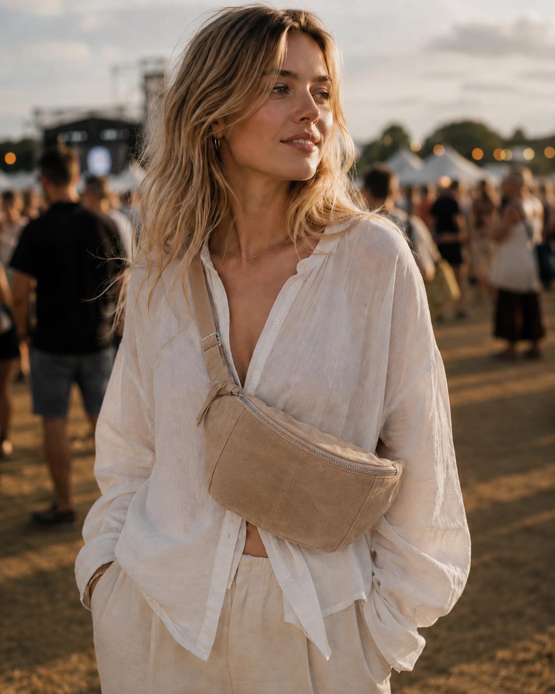 Bumbag JUNE Ruskind - Ivory