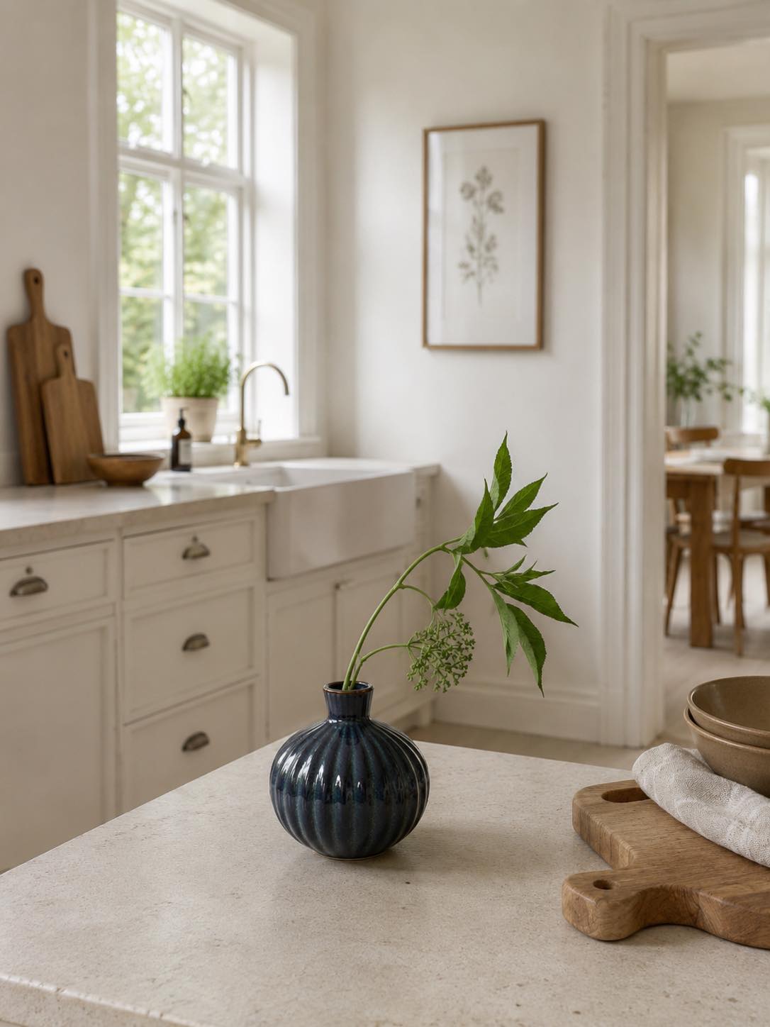 Vase - Dark Blue Summer deal