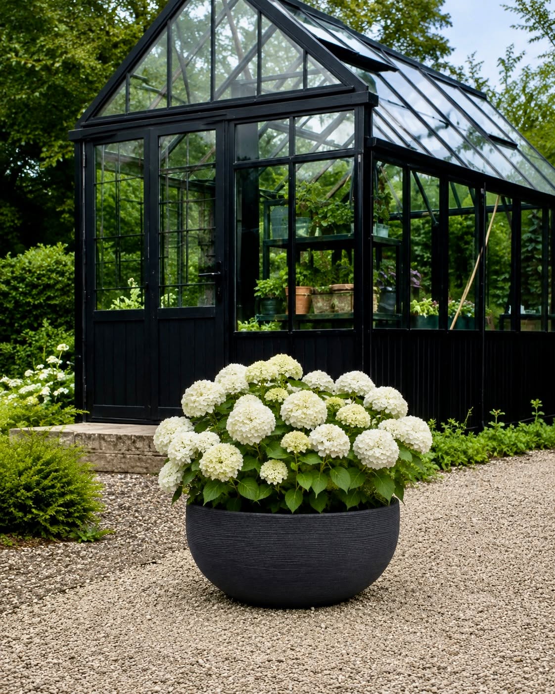 Spejlbassin black garden