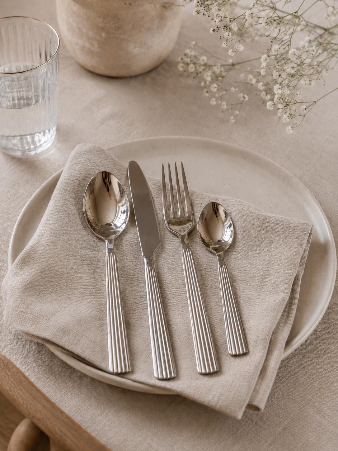 Bestik 16 dele - Rustfrit stål