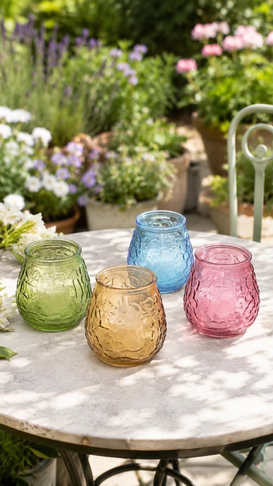 Stearinlys CITRONELLA – Color Mix