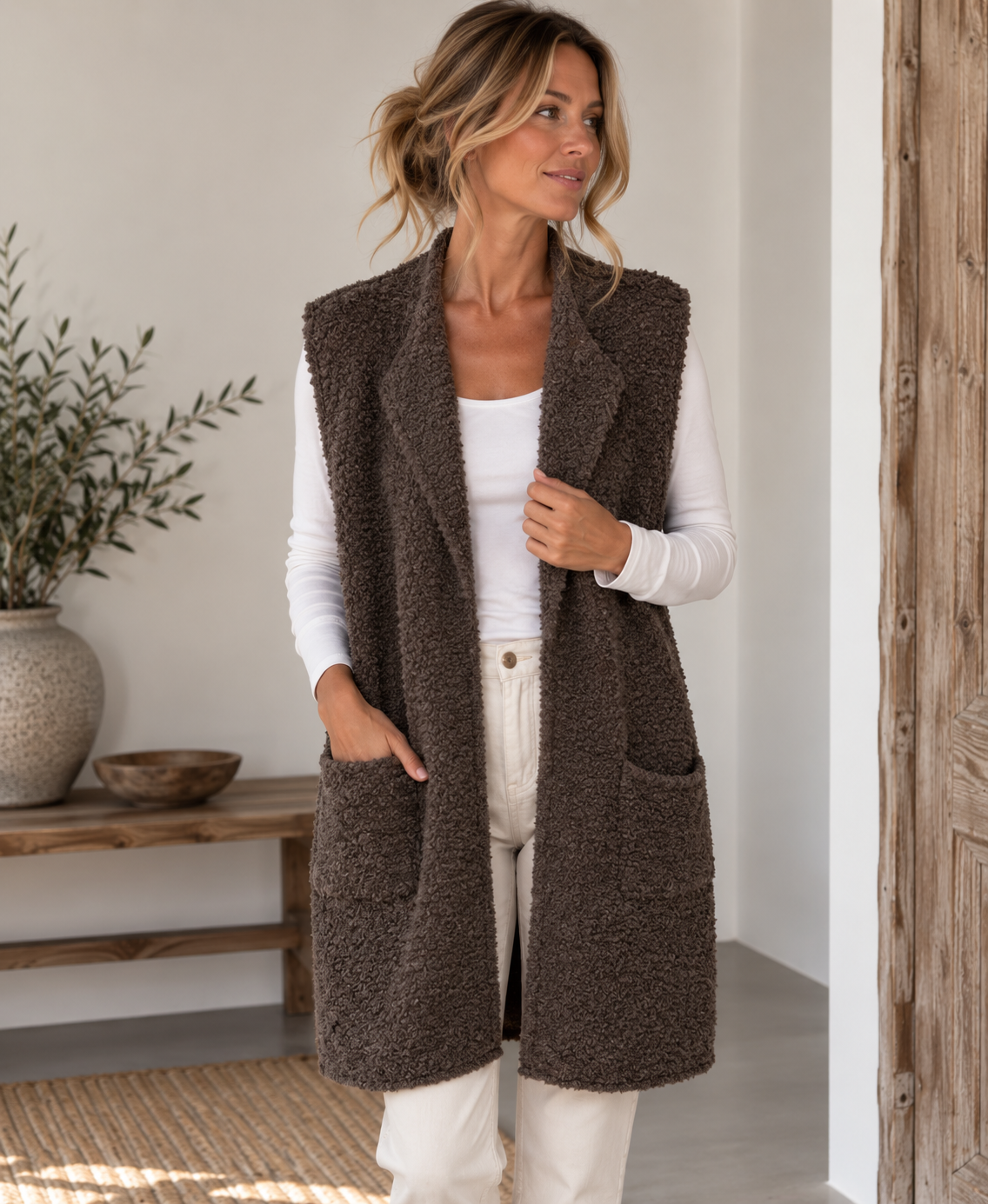Vest bouclé - Choko