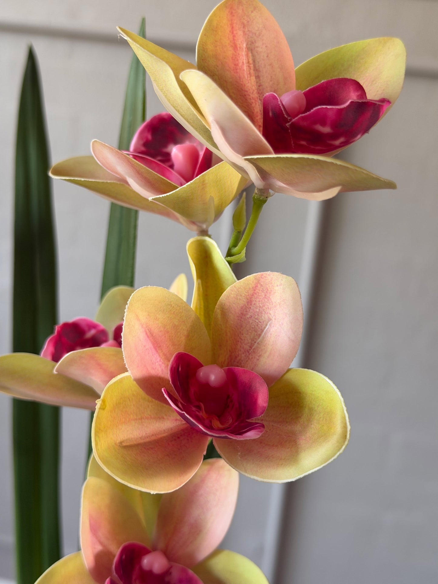 Orkidé stilk - Rosa 70 cm