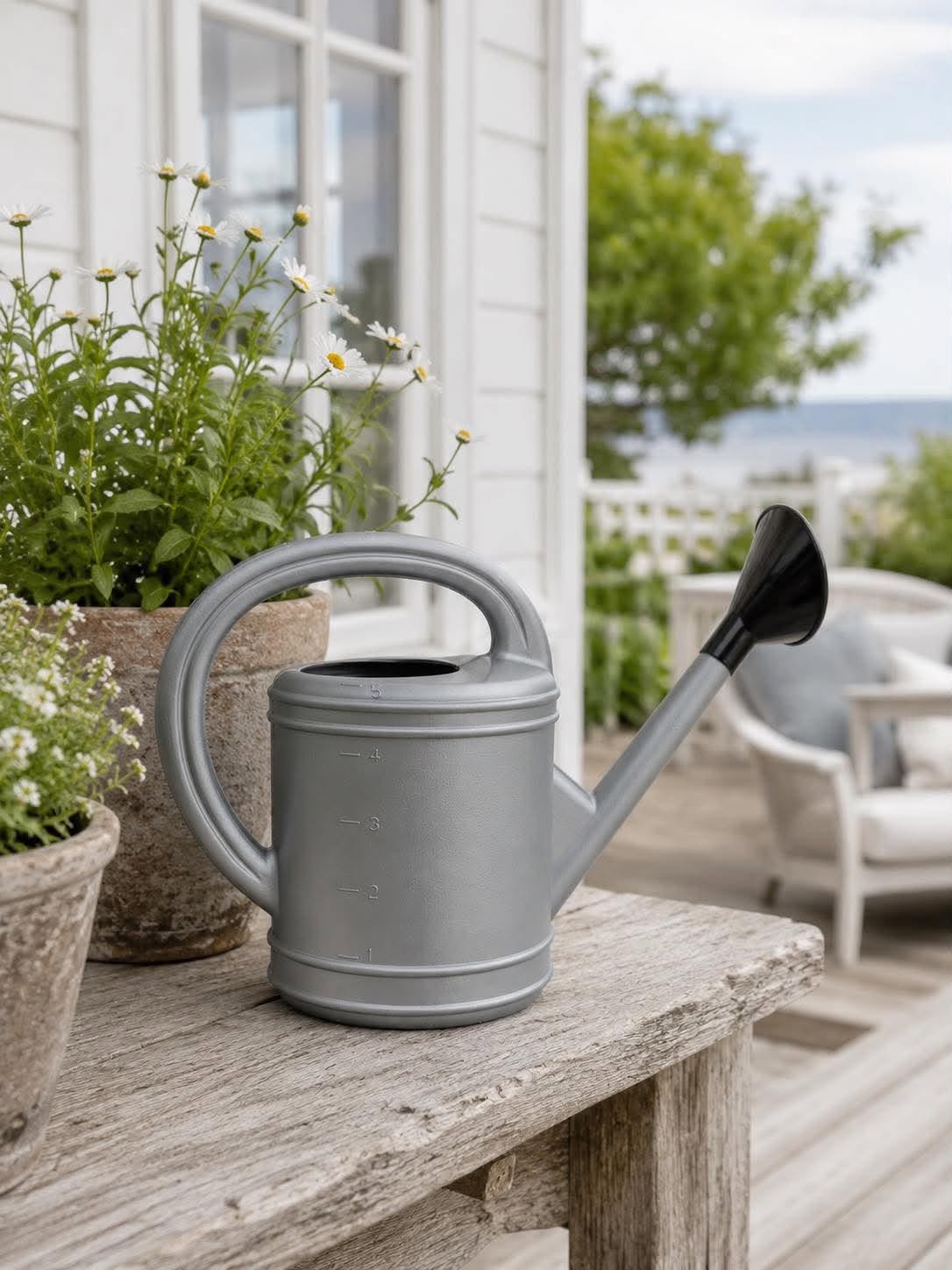 Vandkande 5 liter – sølv – stilrent look