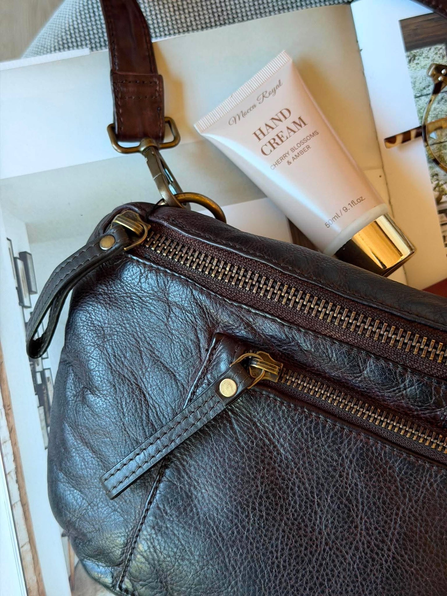 Bumbag - Washed cow brown