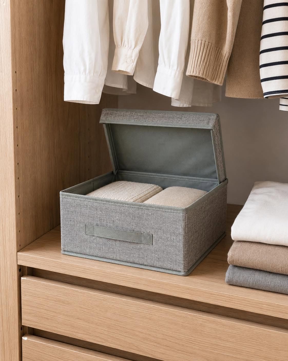 Opbevaringskasse Minna - Grey