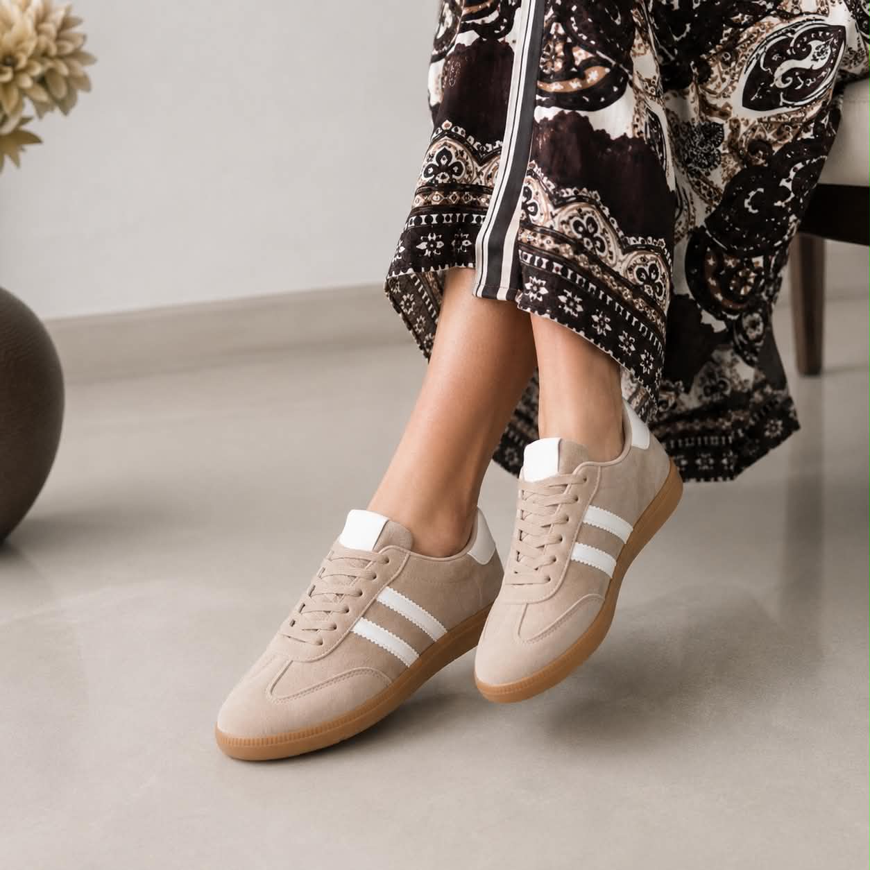 Sneakers kaki