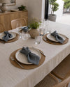 Mundservietter 4 stk - Dark stone