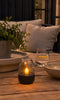 Lysestage med solceller