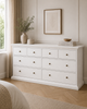 Kommode dobbelt Luna White