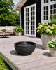 Spejlbassin black garden