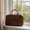 Weekendtaske small Faust - Dark brown