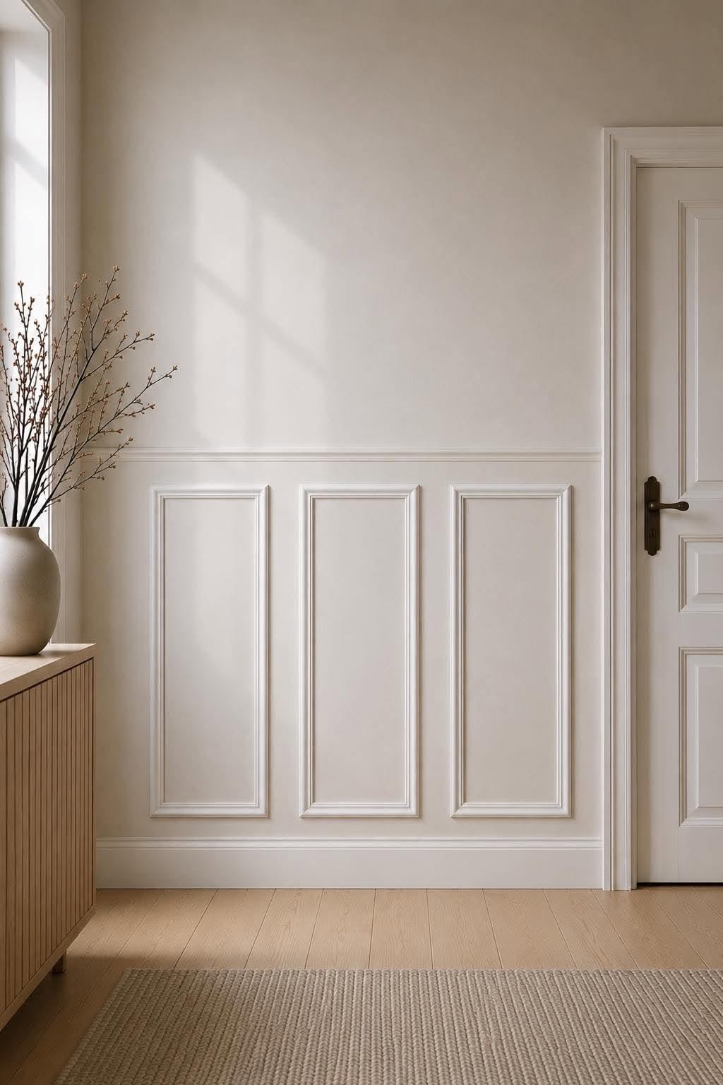 Vægpanel 40 - 100 cm - pakke med 4 stk