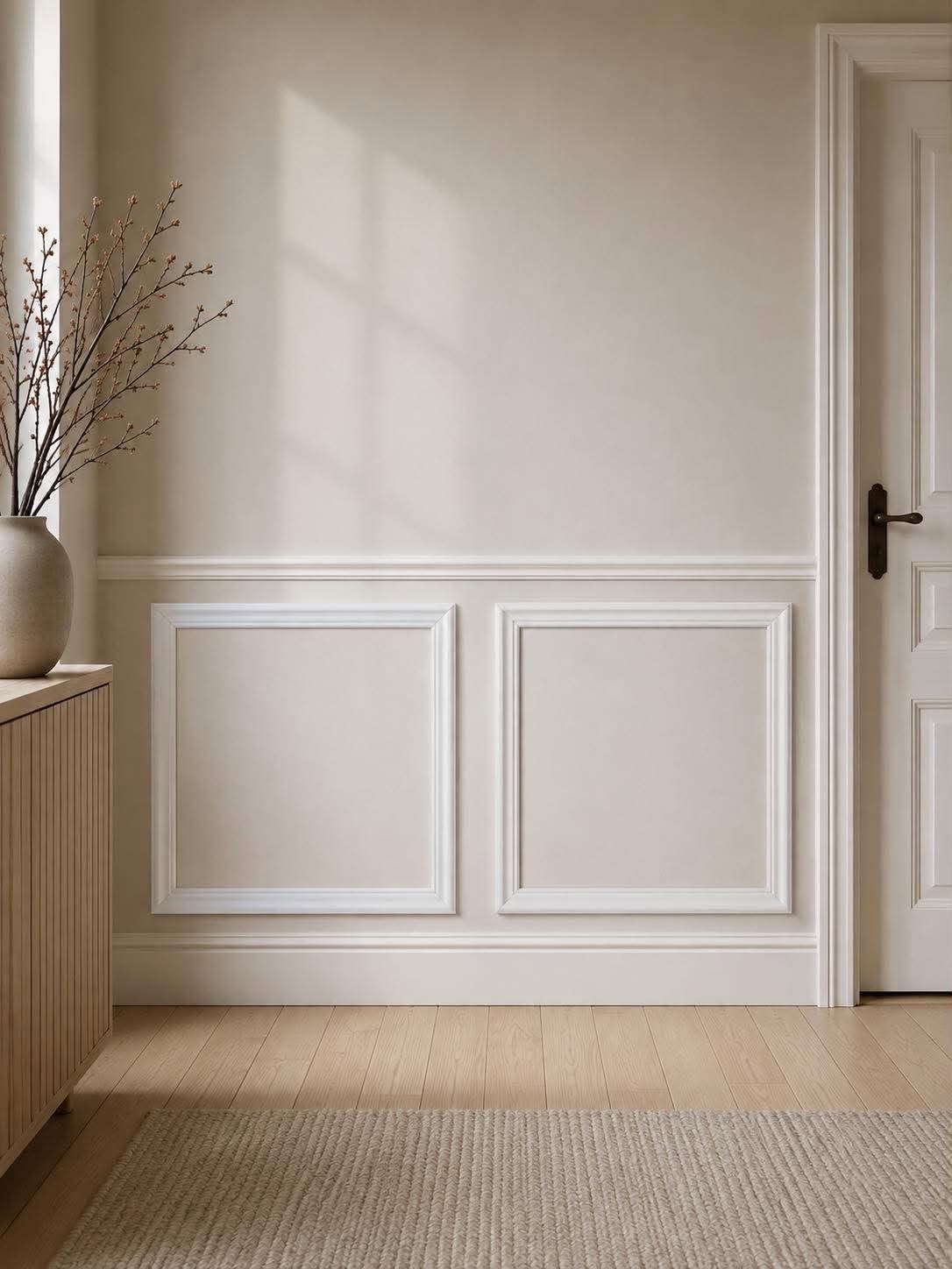 Vægpanel 60 cm - pakke med 4 stk