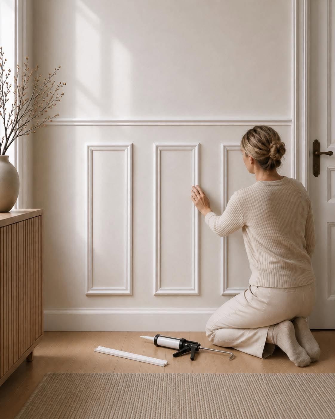 Vægpanel 40 - 100 cm - pakke med 4 stk
