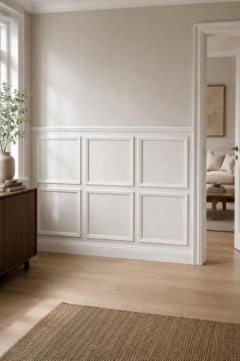Vægpanel 60 cm - pakke med 4 stk