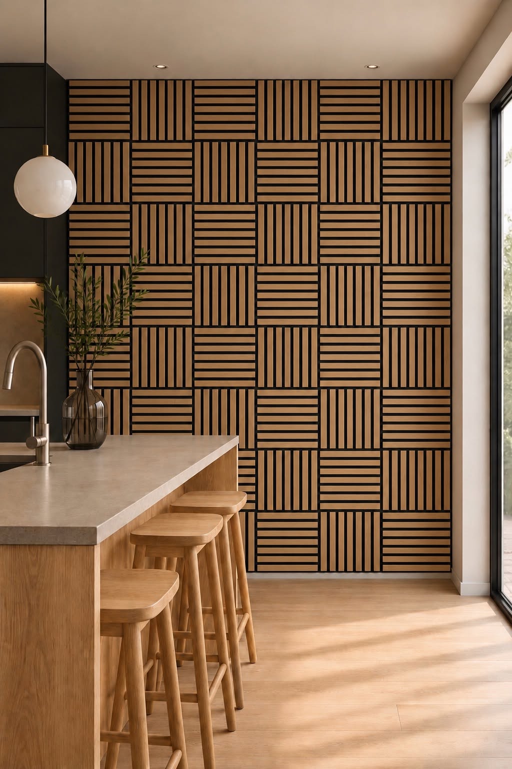 Akustikpanel 30x30 - Pakke med 4 stk