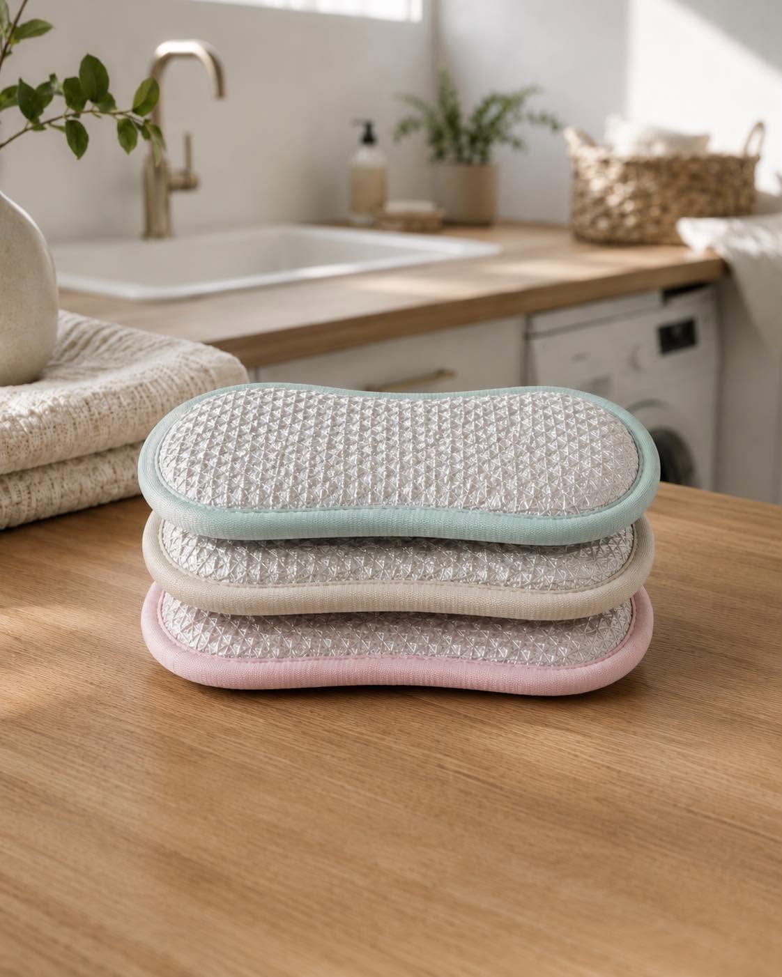 Mikrofibersvampe - Pakke med 3 stk