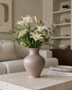 Vase metal - Brown 31 cm