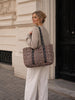 Quilted shopper Leopard