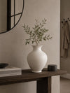 Vase metal - off-white 31 cm