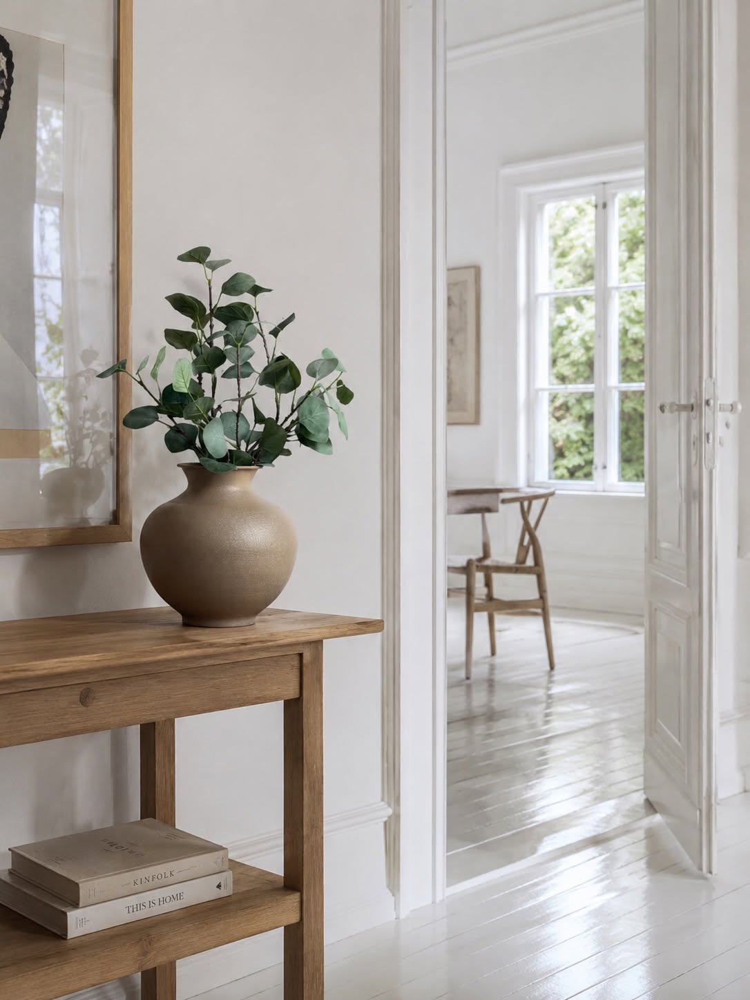 Vase metal - Brown 23 cm