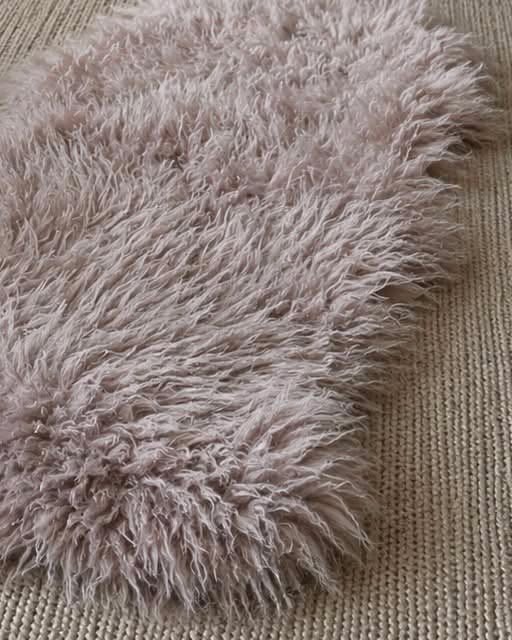 Imiteret lammeskind - Beige
