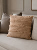 Pude med fyld 45x45 cm - Beige