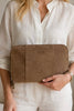 Clutch ruskind camel