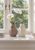 Vase med sløjfe - White