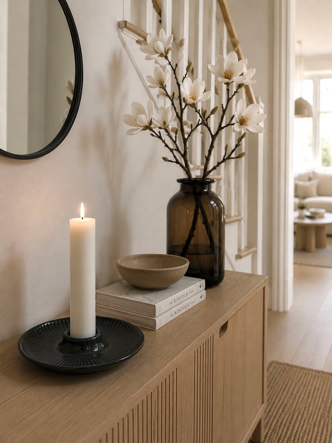 Lysestage til lys dia 5 cm - Dark