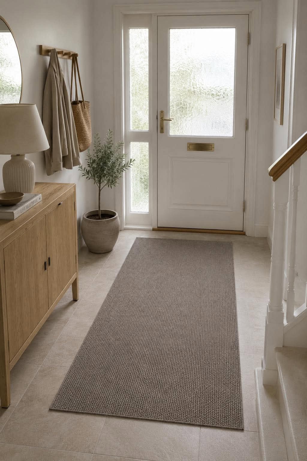 Smudsmåtte beige - flere størrelser
