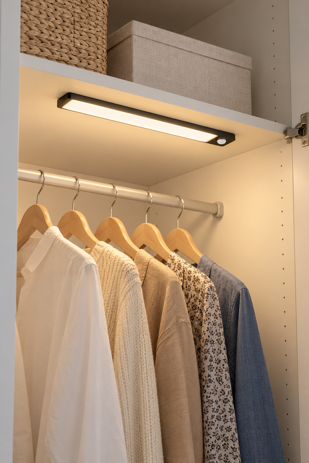 LED skabslampe med sensor - Magnet ophæng