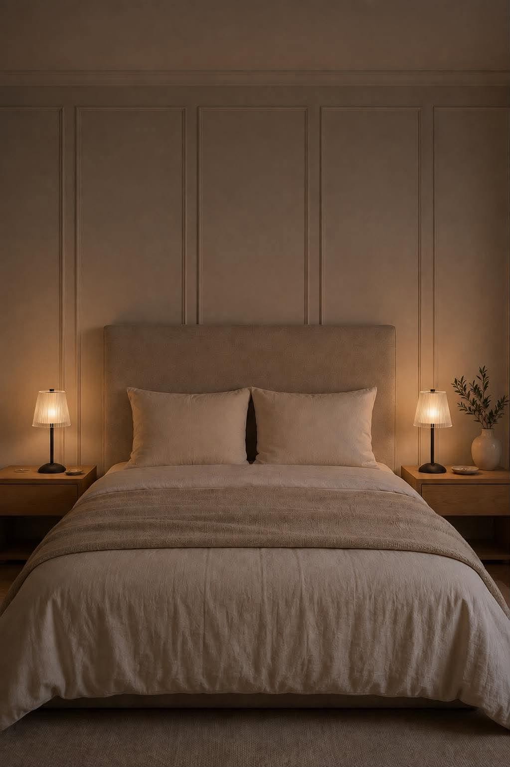 LED bordlampe BLACK - Sæt med 2 lamper