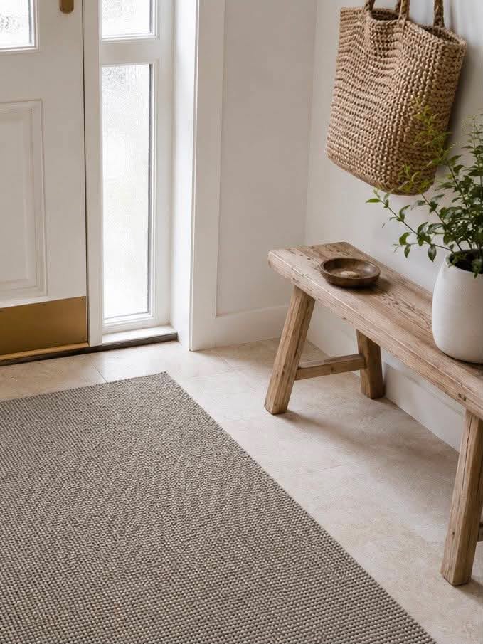 Smudsmåtte beige - flere størrelser