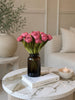Buket silke Tulipan - Pink
