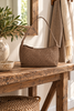 Skuldertaske Sofya - Dark Taupe