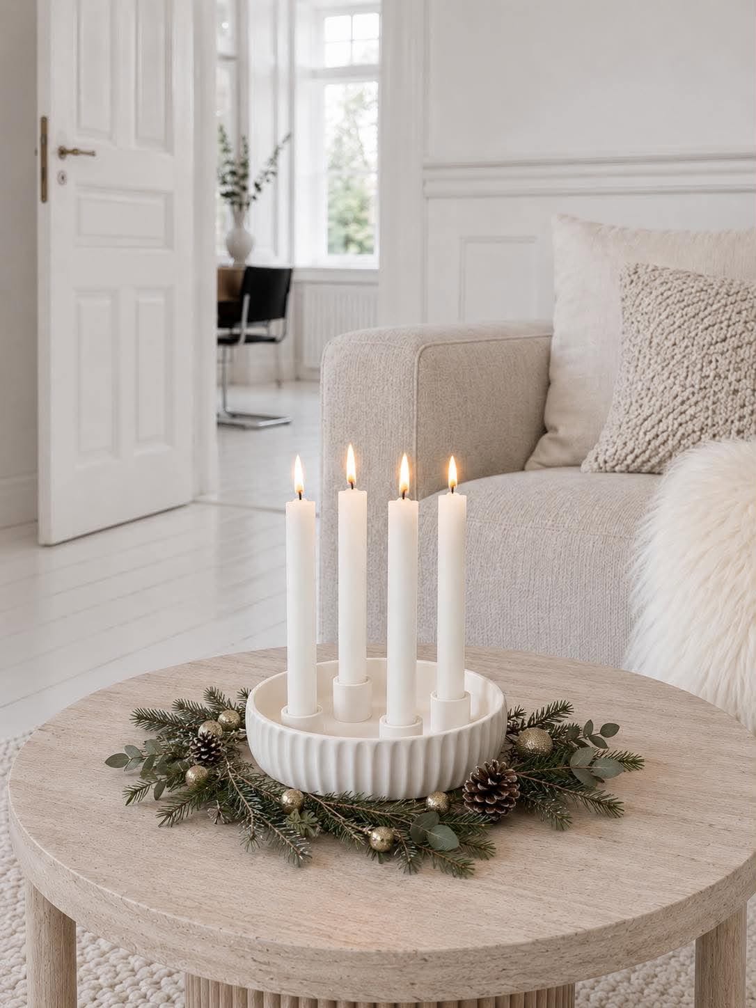 Adventstage - white