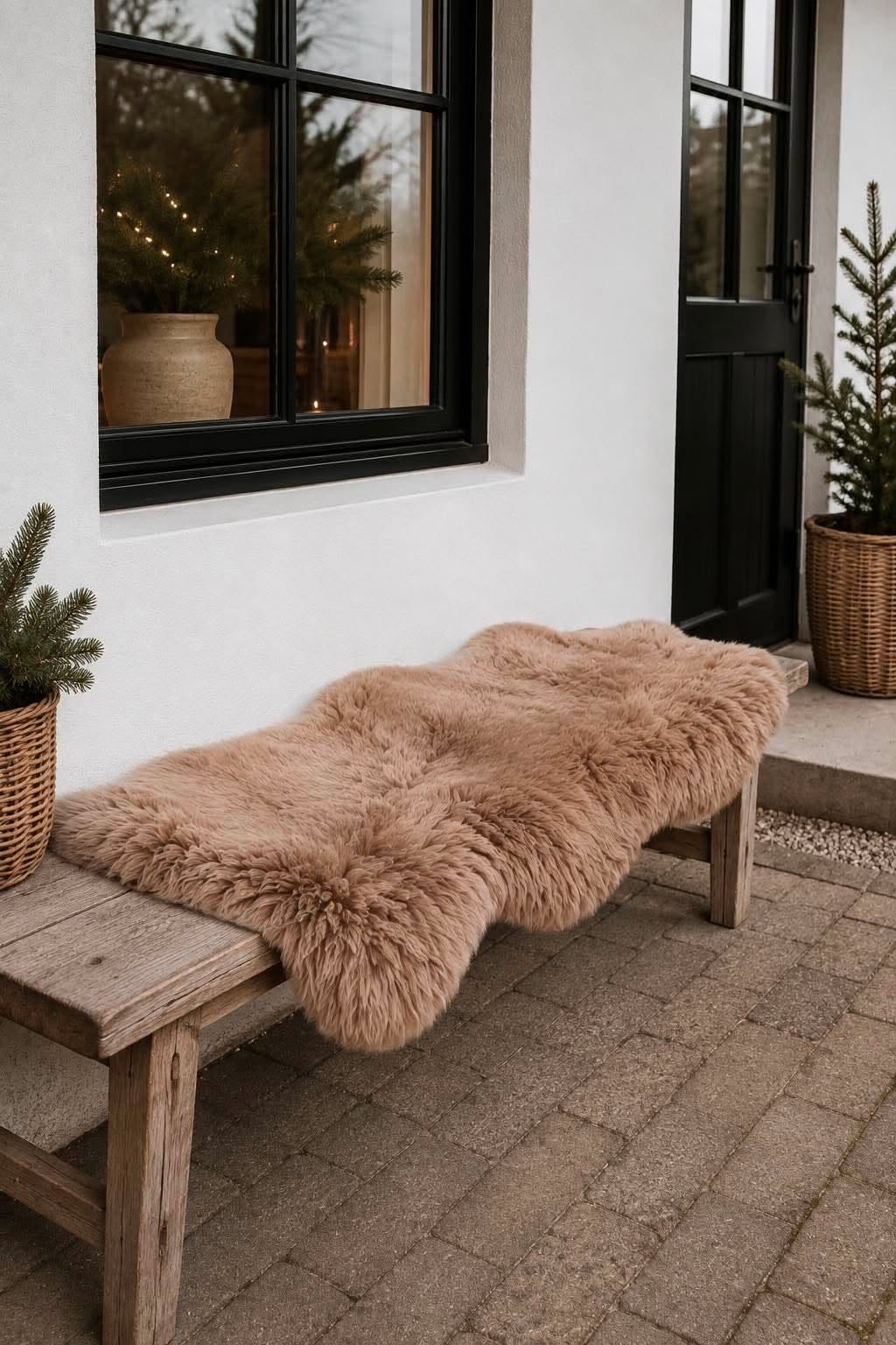 Lammeskind – Taupe 140cm