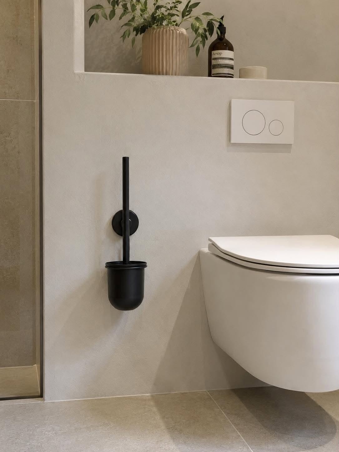 Toiletbørste med ophæng
