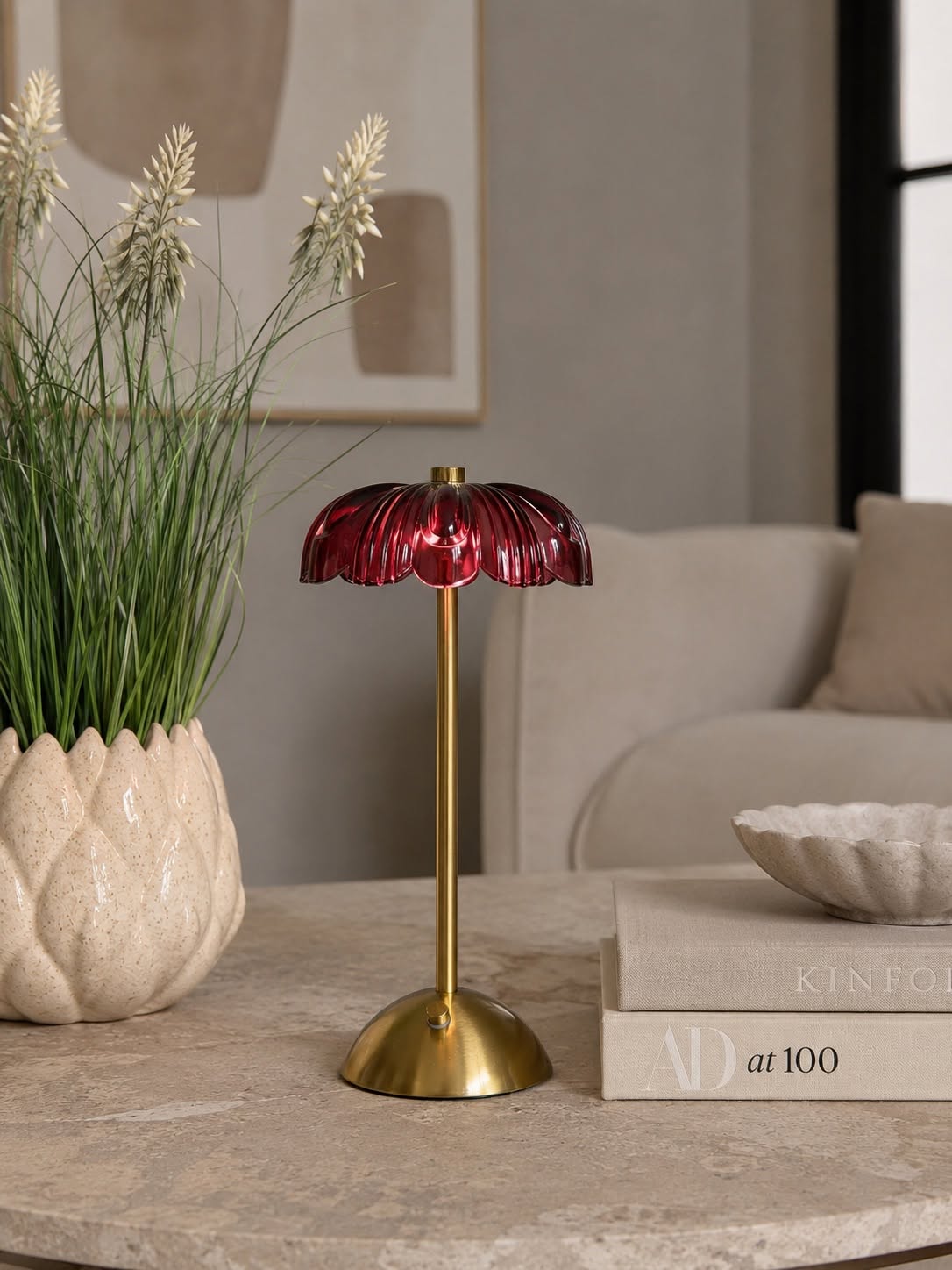Bordlampe foline - Flere farver