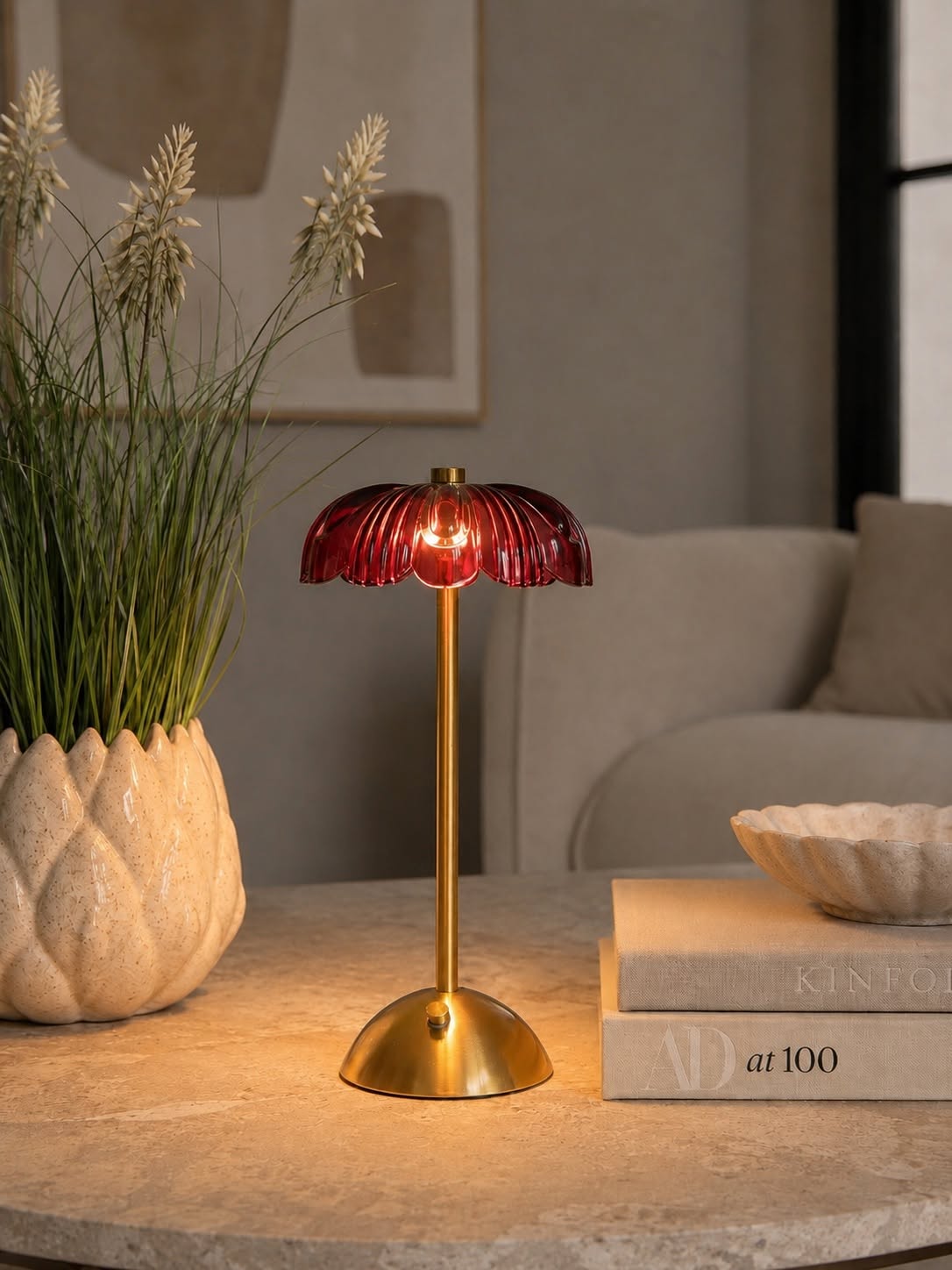 Bordlampe foline - Flere farver
