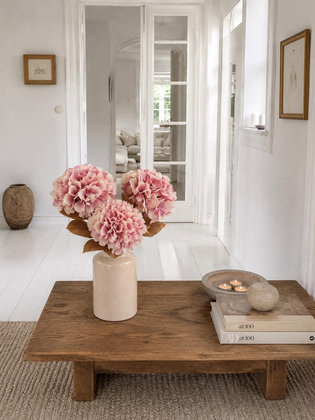 Hortensia 49cm - Rosa