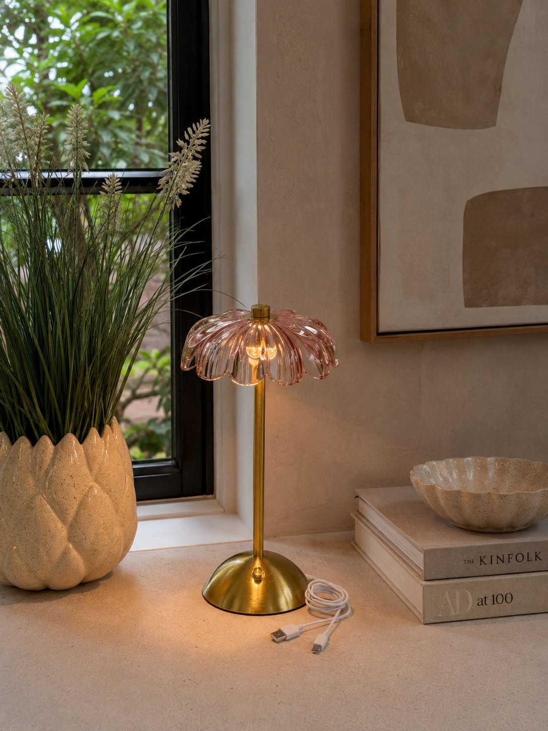 Bordlampe foline - Flere farver