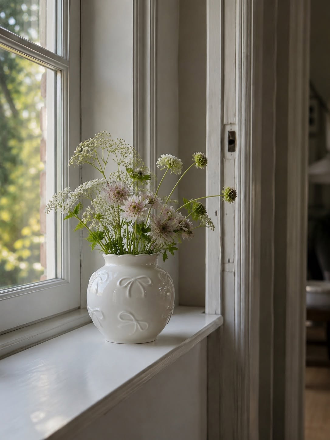 Vase med sløjfer - flere farver