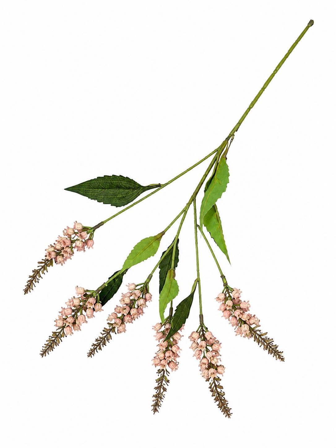 Blomster stilk - Pink Klokke 55 cm